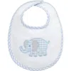 3 Marthas Babies'  Playful Pals Applique Basic Bib