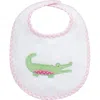 3 Marthas Kids'  Playful Pals Applique Basic Bib