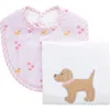 3 Marthas Kids'  Playful Pals Basic Bib & Burp Set