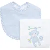 3 Marthas Kids'  Playful Pals Basic Bib & Burp Set