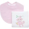 3 Marthas Kids'  Playful Pals Basic Bib & Burp Set