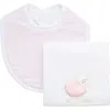 3 Marthas Kids'  Playful Pals Basic Bib & Burp Set