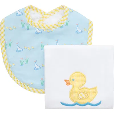 3 Marthas Playful Pals Basic Bib & Burp Set