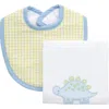 3 Marthas Kids'  Playful Pals Basic Bib & Burp Set