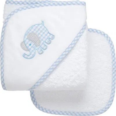 3 Marthas Playful Pals Hooded Towel & Washcloth Set