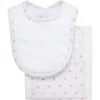 3 Marthas Kids'  Print Drooler Bib & Burp Set