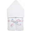 3 Marthas Seersucker Stripe Everykid Towel In White