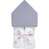 3 Marthas Small Check Everykid Towel