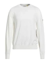 3 Moncler X Mercedes Benz Man Sweater White Size L Cotton In White