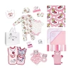 3 Stories Trading Company 0-3 Month Baby Girls 28-pc. Baby Gift Set In Multi