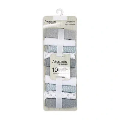 3 Stories Trading Company 10-pc. Washcloth In Gray