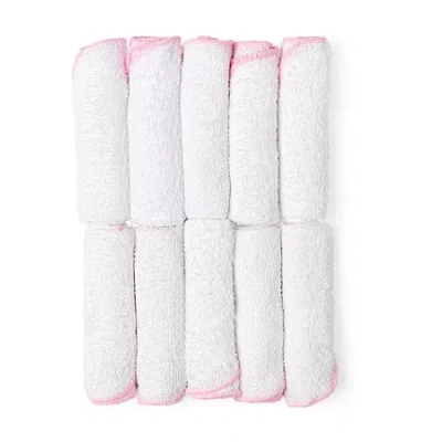 3 Stories Trading Company 10-pc. Washcloth In Pink