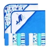 3 Stories Trading Company 12-pc. Bath Towel Set In Blue