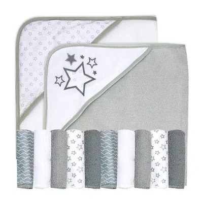 3 Stories Trading Company 12-pc. Bath Towel Set In Gray