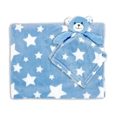 3 Stories Trading Company 2-pc. Baby Blanket In Blue