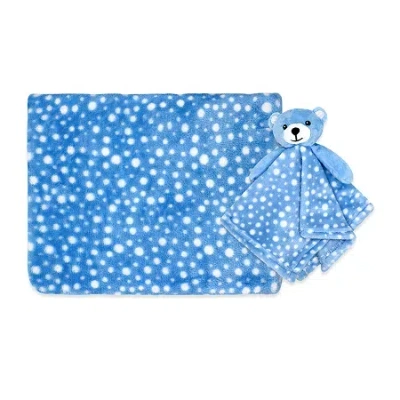 3 Stories Trading Company 2-pc. Baby Blanket In Blue