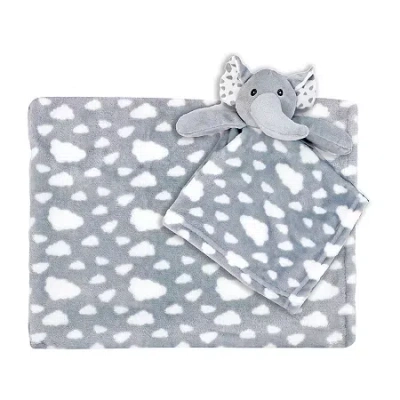 3 Stories Trading Company 2-pc. Baby Blanket In Gray