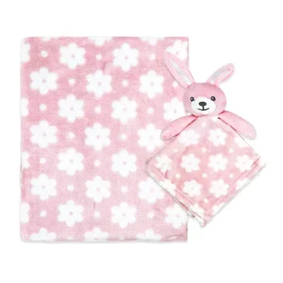 3 Stories Trading Company 2-pc. Baby Blanket In Pink