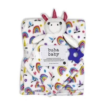 3 Stories Trading Company 2-pc. Baby Blanket With Security Blanket In Multi