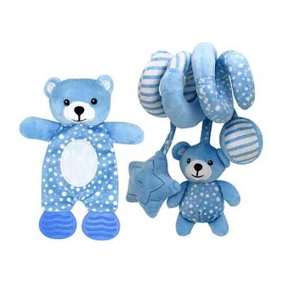 3 Stories Trading Company 2-pc. Plush Doll In Blue