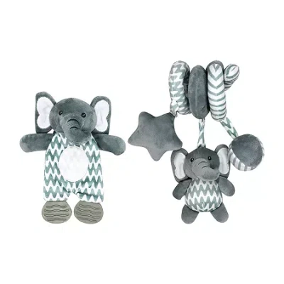 3 Stories Trading Company 2-pc. Plush Doll In Gray