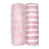 3 Stories Trading Company 2-pc. Swaddle Blanket In Multi
