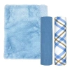 3 Stories Trading Company 3-pc. Baby Blanket In Blue