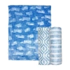 3 Stories Trading Company 3-pc. Baby Blanket In Blue
