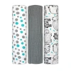 3 Stories Trading Company 3-pc. Swaddle Blanket In Multi