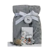 3 Stories Trading Company 4-pc. Baby Blanket In Gray