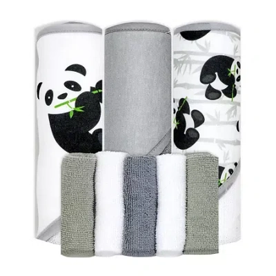 3 Stories Trading Company 8-pc. Bath Towel Set In Gray