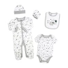 3 Stories Trading Company Baby 5-pc.layette Set In Multi