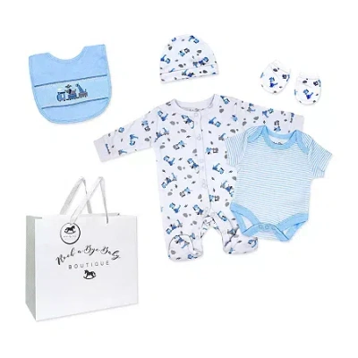 3 Stories Trading Company Baby Boys 5-pc. Baby Clothing Set In Multi