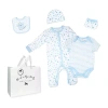 3 Stories Trading Company Baby Boys 5-pc. Layette Set In Blue
