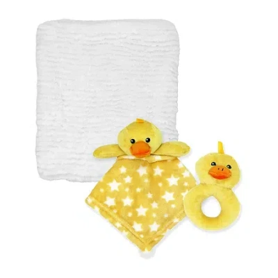 3 Stories Trading Company Baby Boys And Girls Blanket Nunu And Rattle In Multi