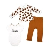 3 Stories Trading Company Baby Girls 3-pc. Baby Clothing Set In Multi