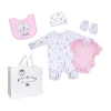 3 Stories Trading Company Baby Girls 5-pc. Baby Clothing Set In Multi