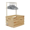 3 Stories Trading Company Baby Shower Gift Set Wardrobe Crate Unisex 12-pc. In Gray