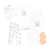 3 Stories Trading Company Baby Unisex 10-pc. Baby Clothing Set In White