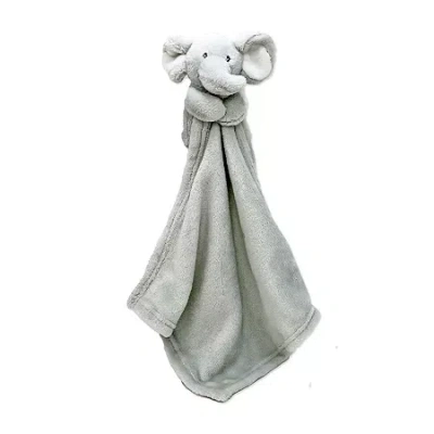 3 Stories Trading Company Baby Unisex Security Blanket In Gray