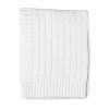 3 Stories Trading Company Cable Knit Baby Blanket In Neutral