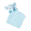 3 Stories Trading Company Elephant Security Unisex Security Blanket In Blue