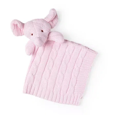 3 Stories Trading Company Elephant Security Unisex Security Blanket In Pink