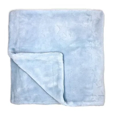 3 Stories Trading Company Fleece Baby Blanket In Blue