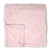 3 Stories Trading Company Fleece Baby Blanket In Pink