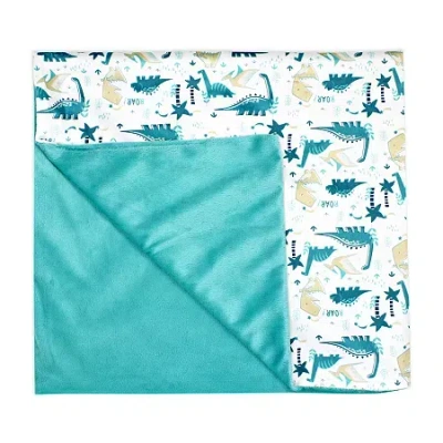 3 Stories Trading Company Minky Baby Blanket In Blue