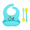 3 Stories Trading Company Unisex 3-pc. Feeding Set In Blue