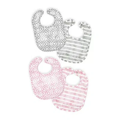 3 Stories Trading Company Babies' Unisex 4-pc. Bib In Multi