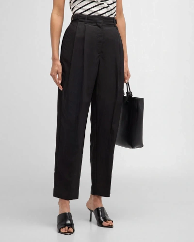 3.1 Phillip Lim / フィリップ リム Double-pleated Tapered Trousers In Black