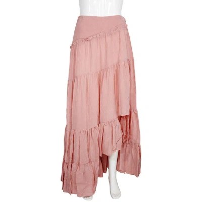 3.1 Phillip Lim / フィリップ リム 3.1 Phillip Lim Ladies Dusty Pink Full Gathered Asymmetrical Skirt